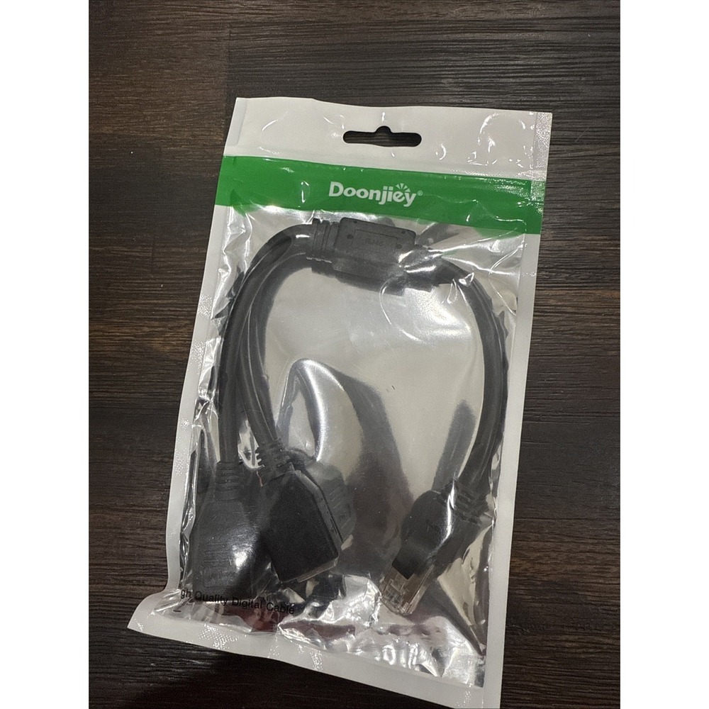 RJ45 Ethernet Splitter 1 to 2 High Speed Male to Female Internet Splitter Cable